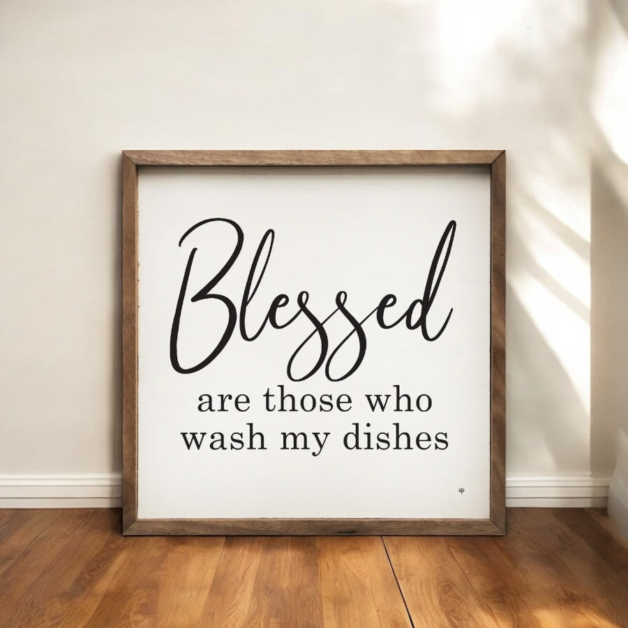 Kitchen Blessed Wall Art