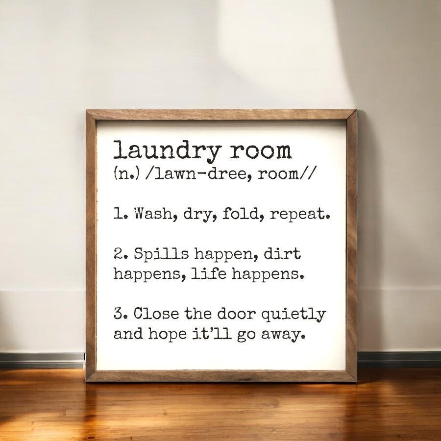 Laundry Room Wall Art | Laundry Room Home Decor | Laundry Room Signs| Laundry Room Hangings