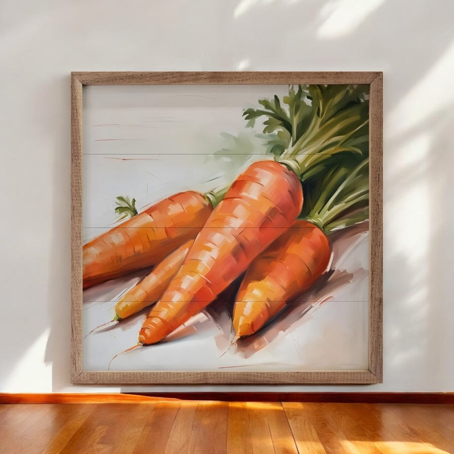 Kitchen Carrot Wall Art