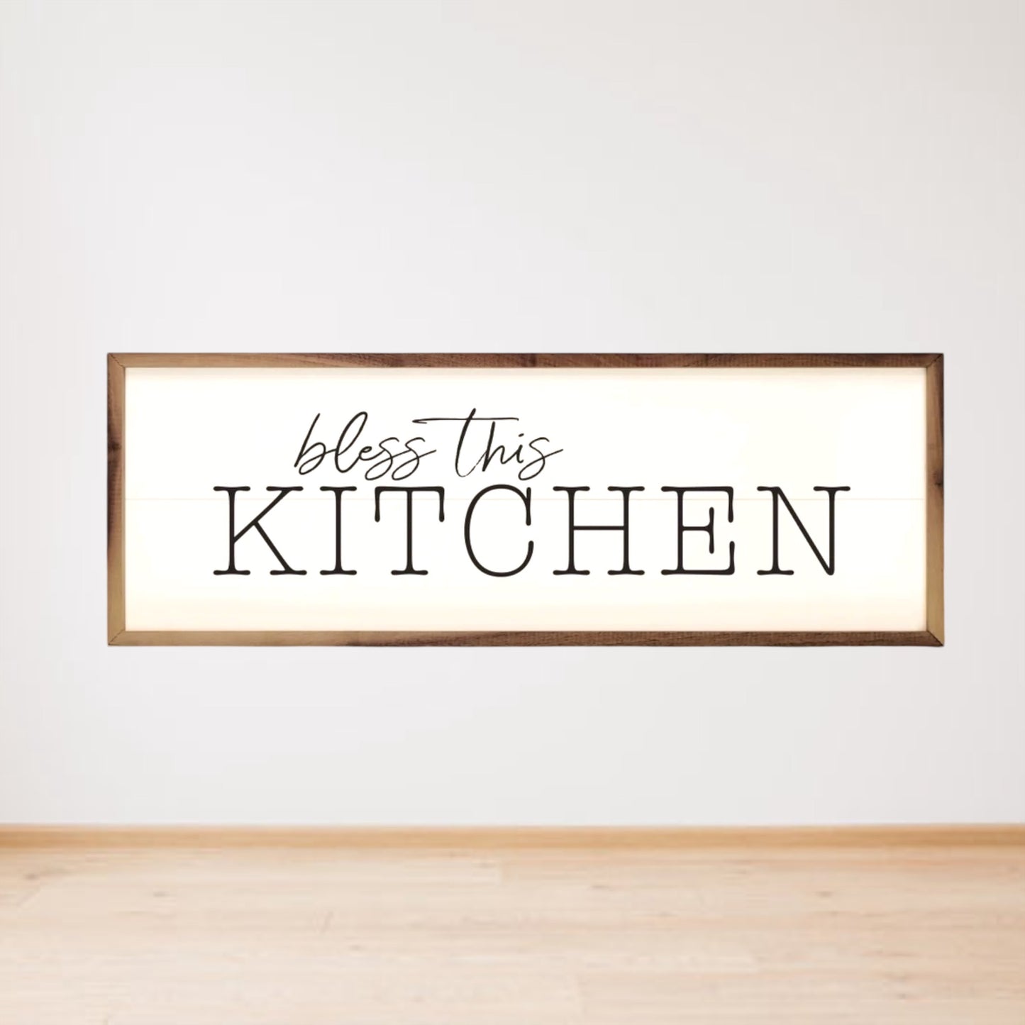 Kitchen Bless This Kitchen Wall Art